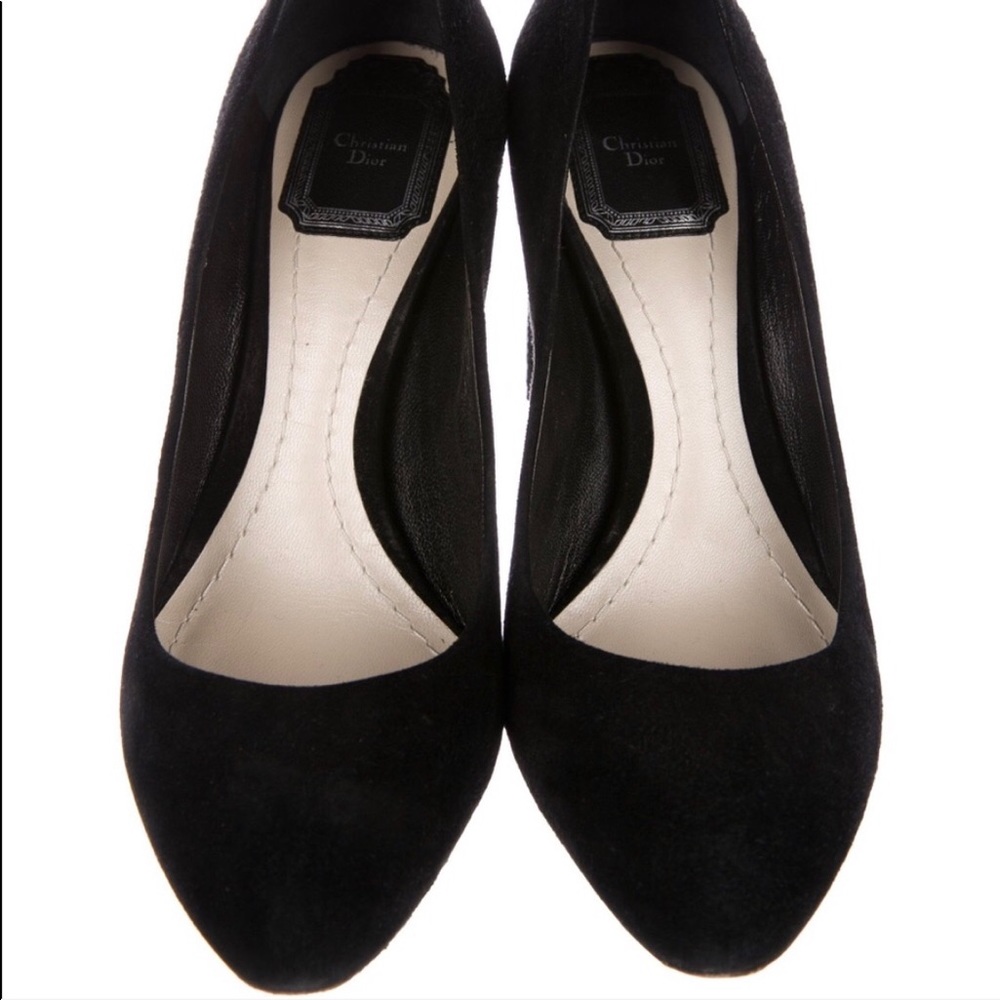 Dior black pumps